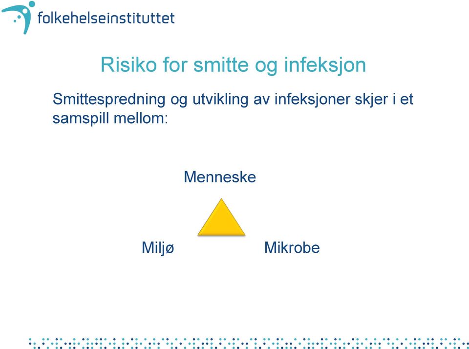 infeksjoner skjer i et samspill