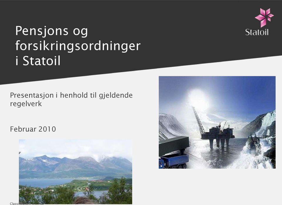 Statoil Presentasjon i