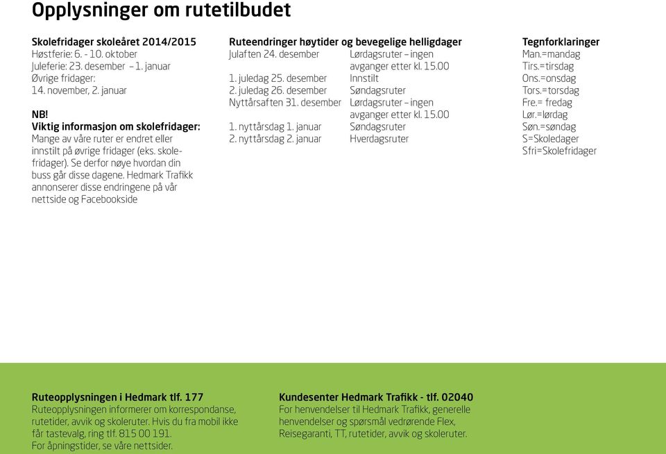 konkurrenten rutetabell