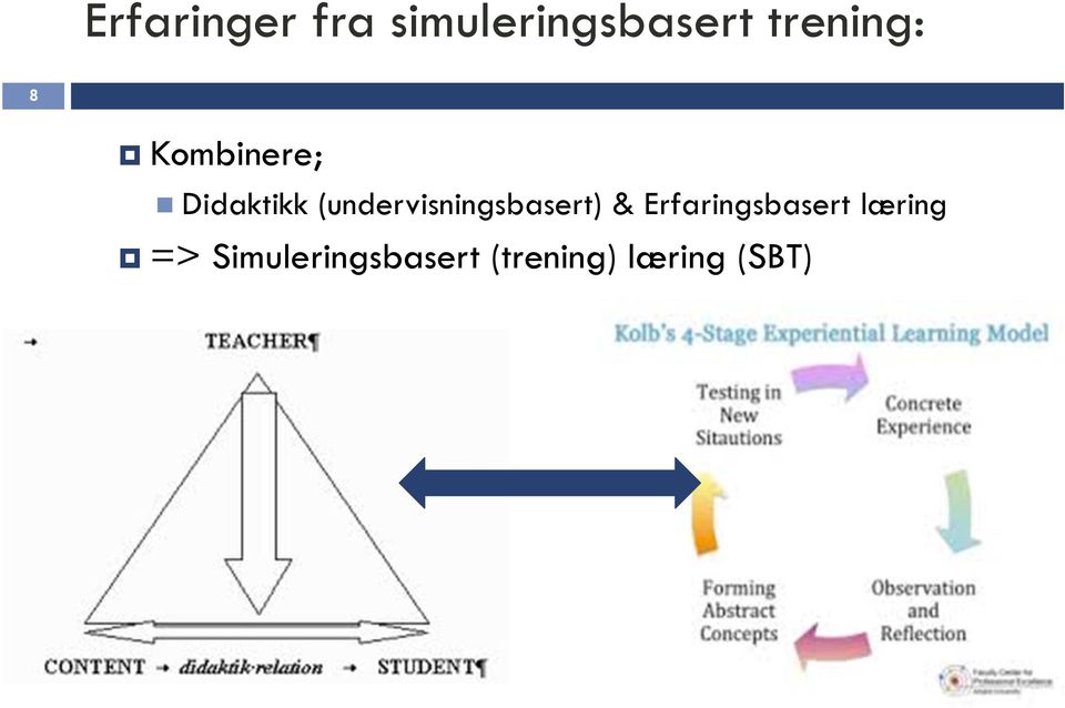 (undervisningsbasert) &