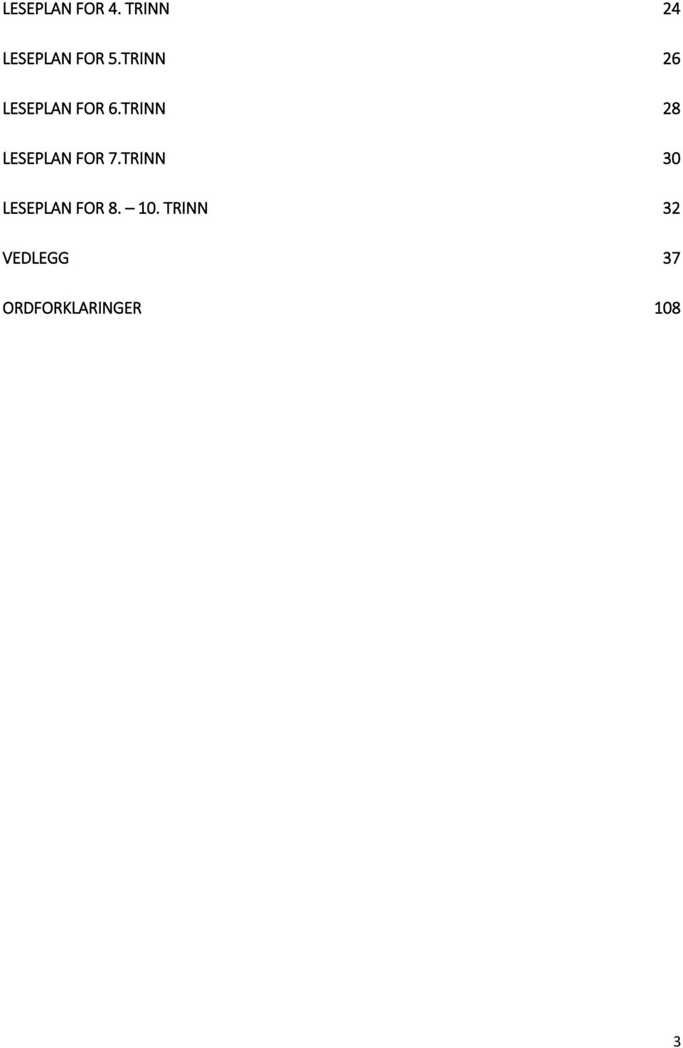 TRINN 28 LESEPLAN FOR 7.