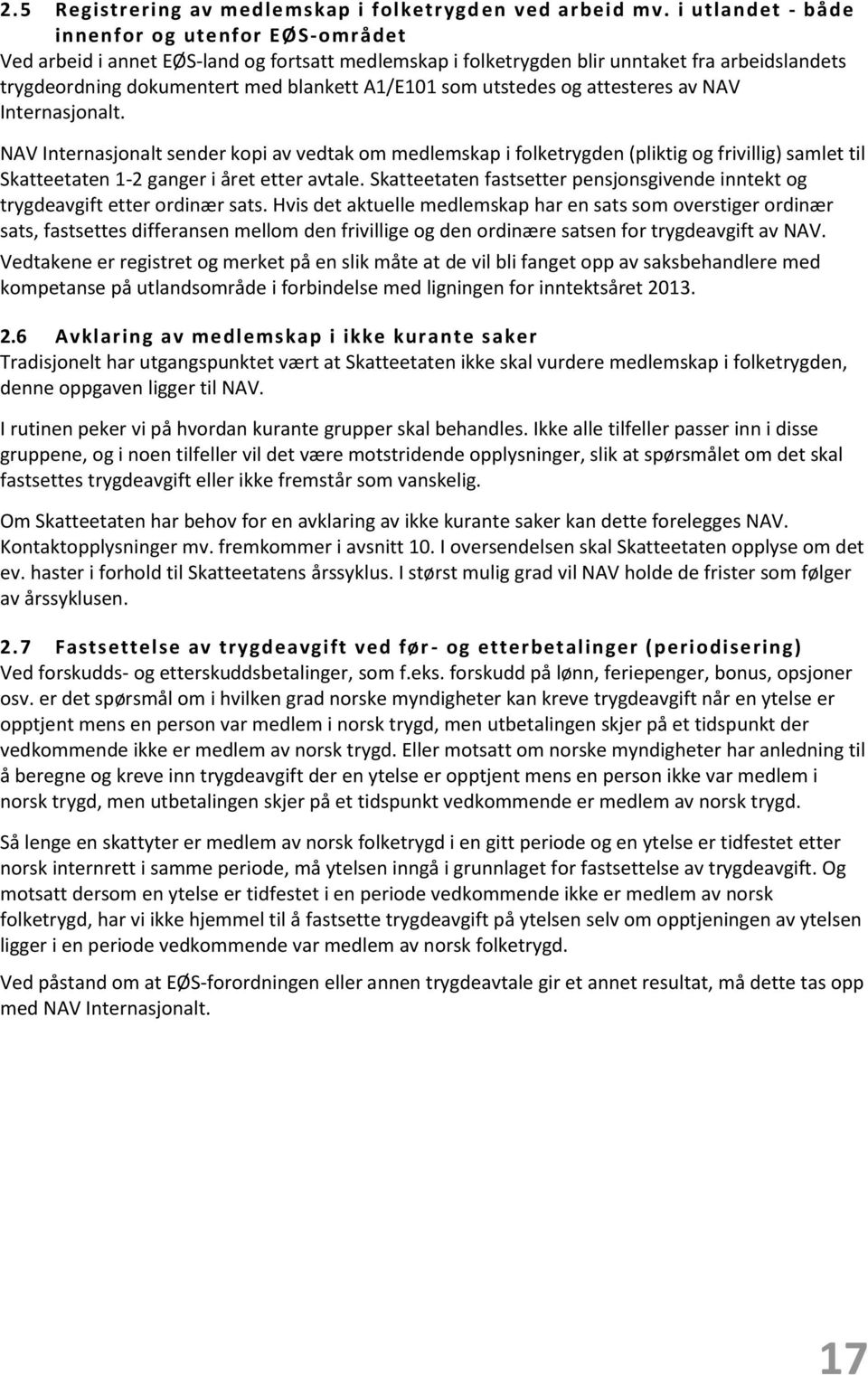 Rutiner mv. Samhandling på utlandsområdet - PDF Gratis nedlasting