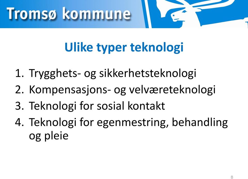 Kompensasjons- og velværeteknologi 3.