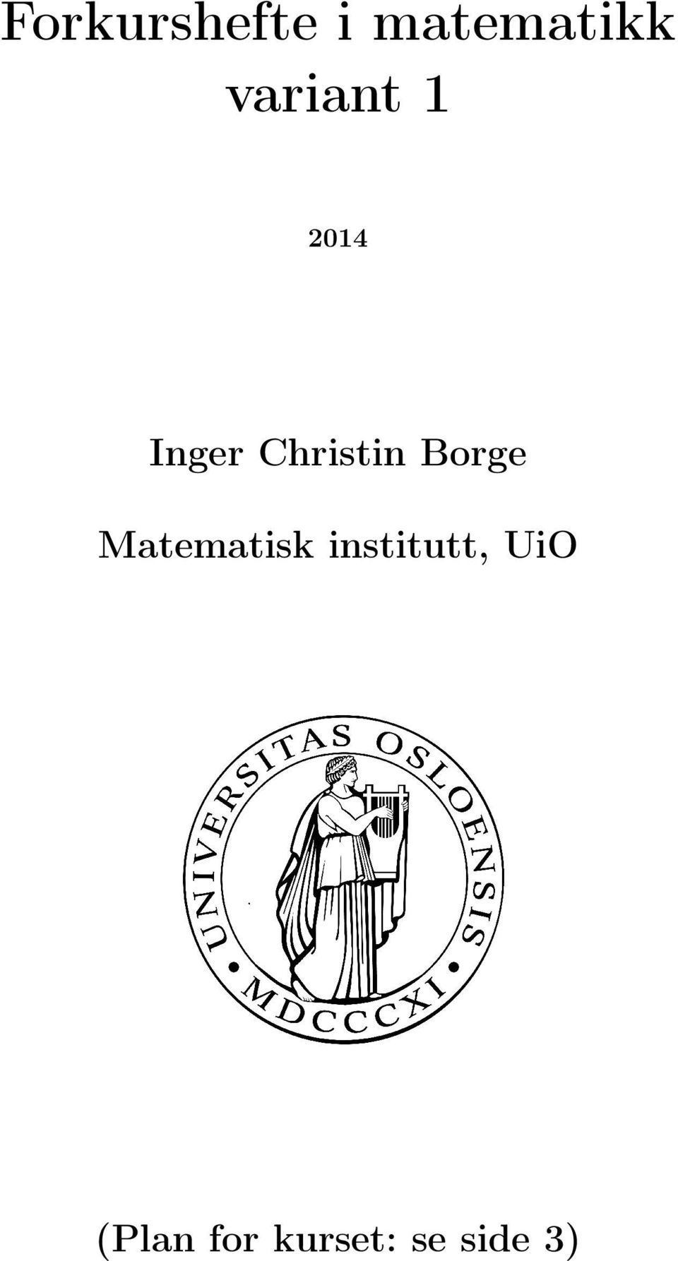 Christin Borge Matematisk