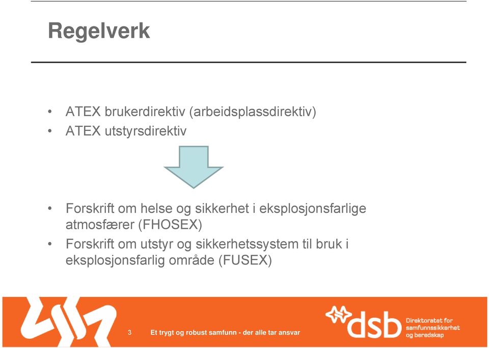 atmosfærer (FHOSEX) Forskrift om utstyr og sikkerhetssystem til bruk i