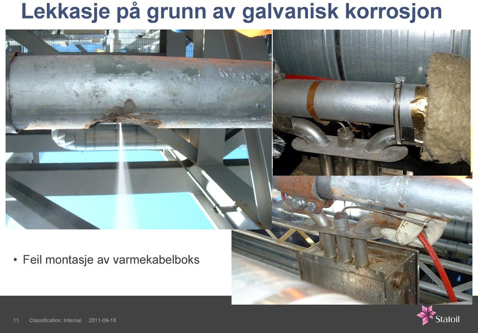 montasje av varmekabelboks