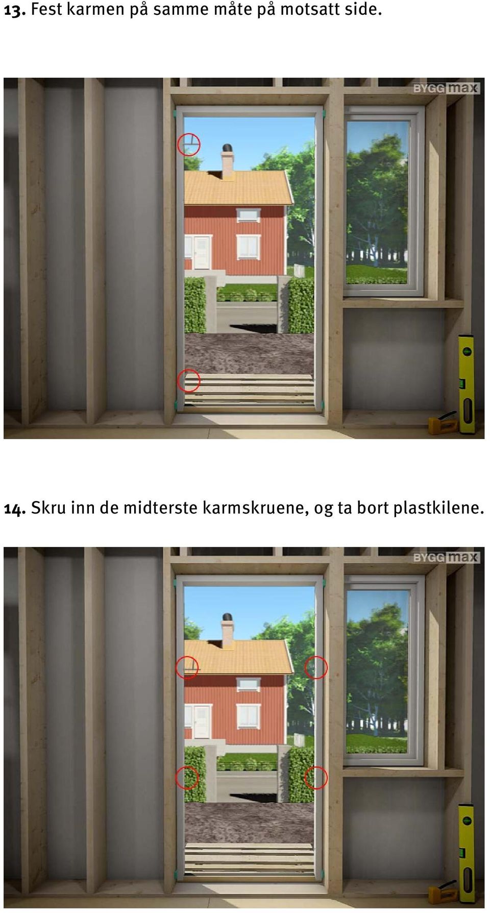 Skru inn de midterste