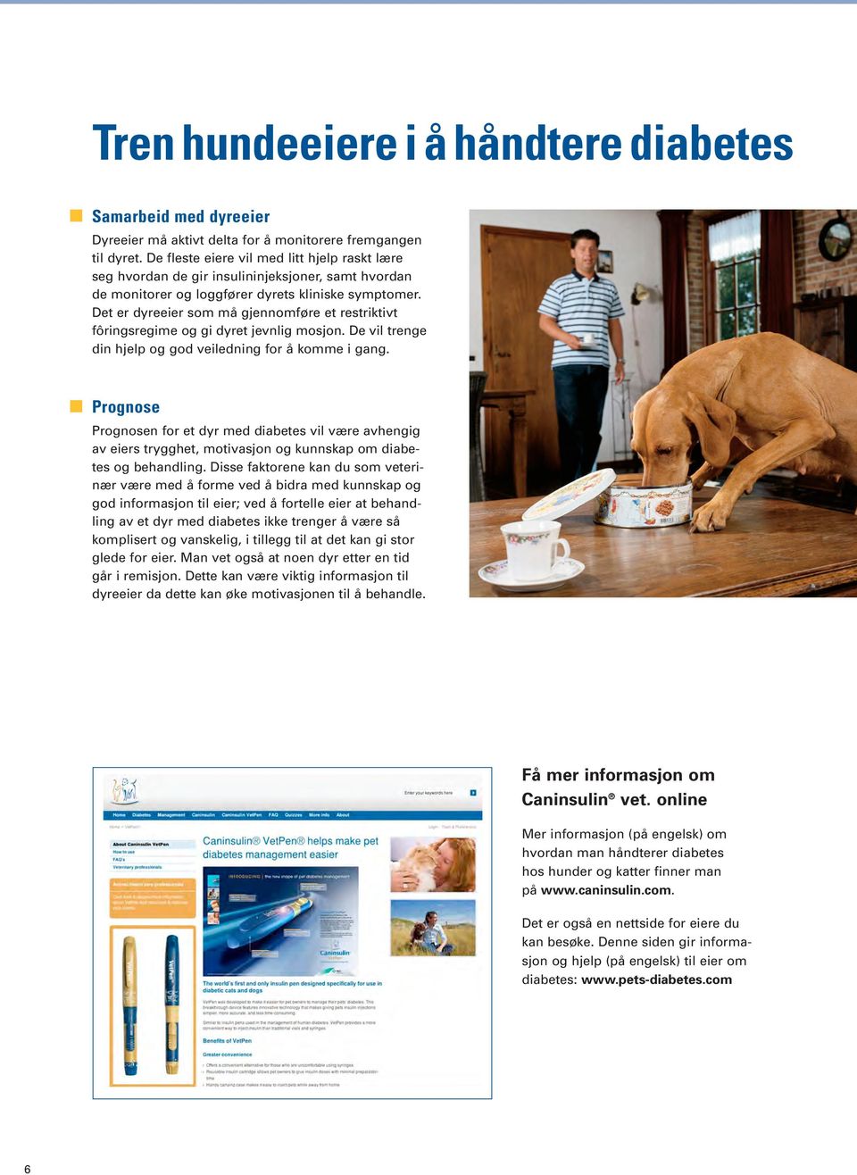 Caninsulin vet. Friske, glade dyr med diabetes. Gjør det mulig med  Caninsulin vet. INSULIN FOR HUNDER OG KATTER. Injeksjonsvæske, suspensjon  40 IE/ml - PDF Free Download