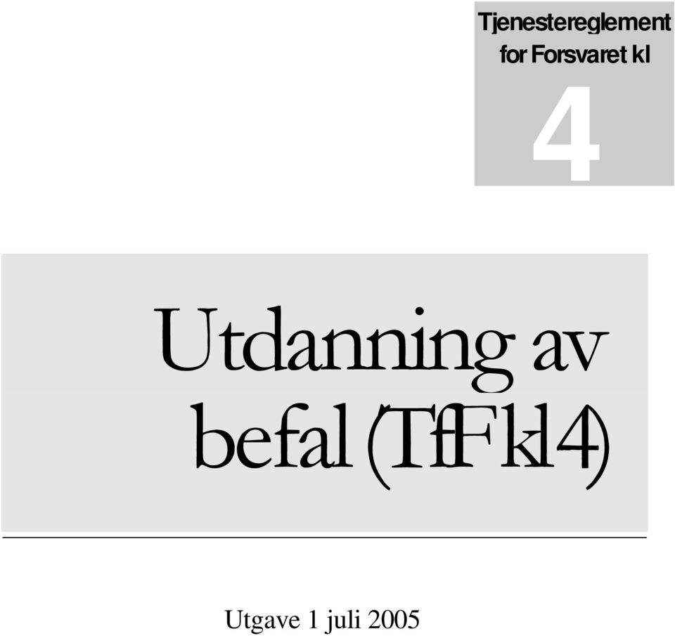 Utdanning av befal