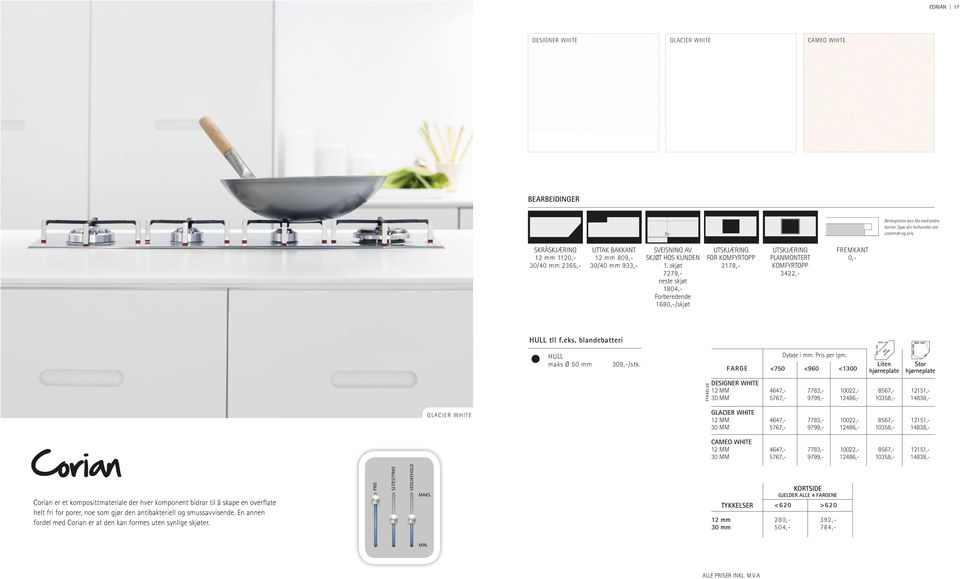 FARGE maks Ø 0 mm GL ACIER WHIT E DESIGNER WHITE MM 7,- 778,- 00,- 87,-,0 MM 77,- 9799,- 8,- 08,- 88,GLACIER WHITE MM 7,- 778,- 00,- 87,-,0 MM 77,- 9799,- 8,- 08,- 88,- CAMEO WHITE MM 7,- 778,- 00,-