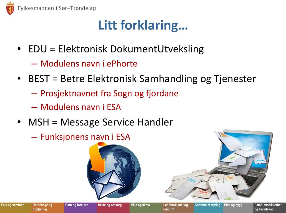 Samhandling og Tjenester Prosjektnavnet fra Sogn og