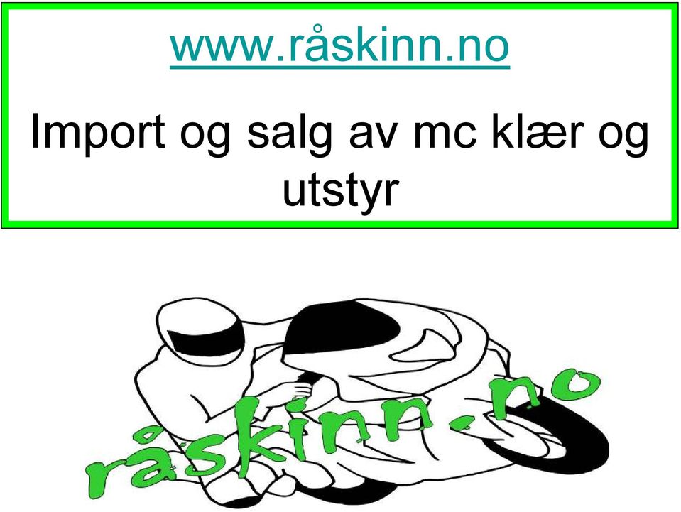 salg av mc