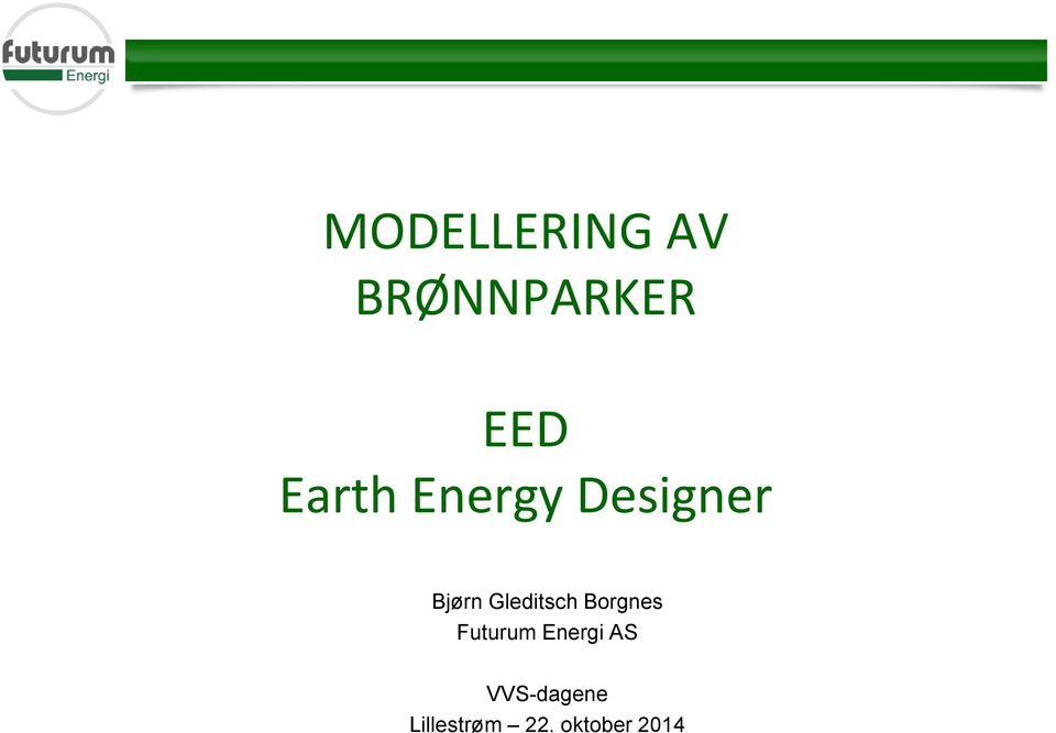 Gleditsch Borgnes Futurum Energi