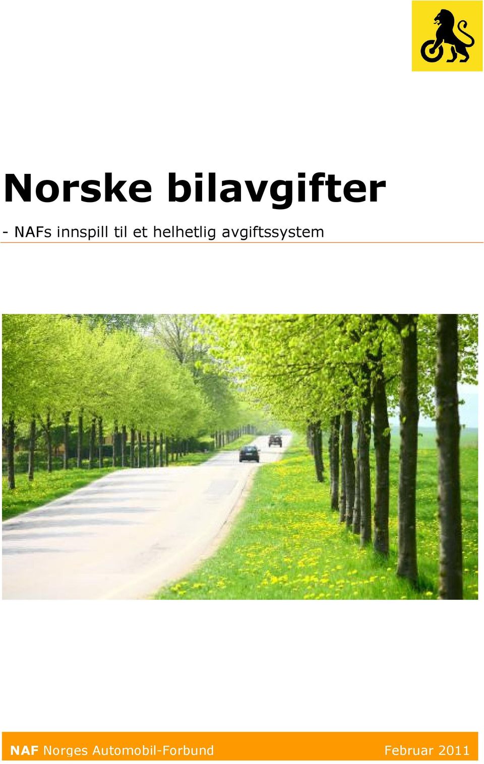 avgiftssystem NAF Norges