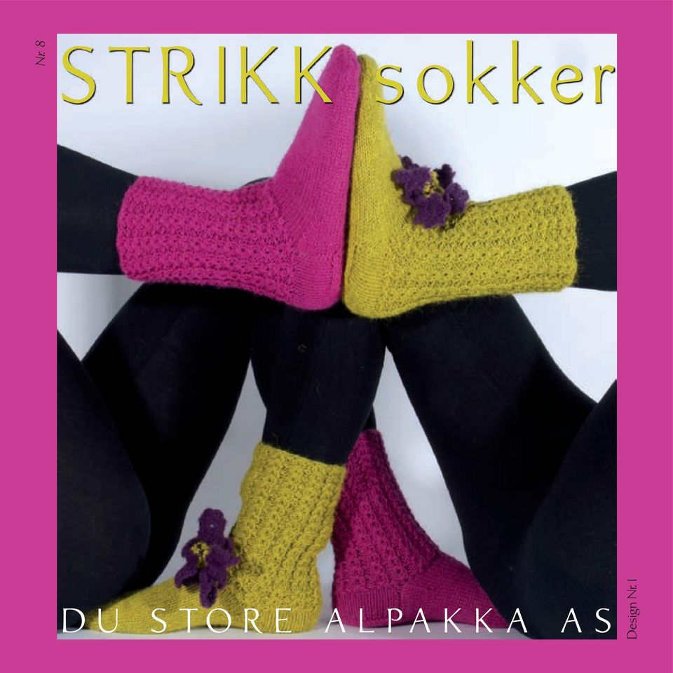 STRIKK sokker DU STORE ALPAKKA AS. Nr. 8. Design Nr. 1 - PDF Free Download