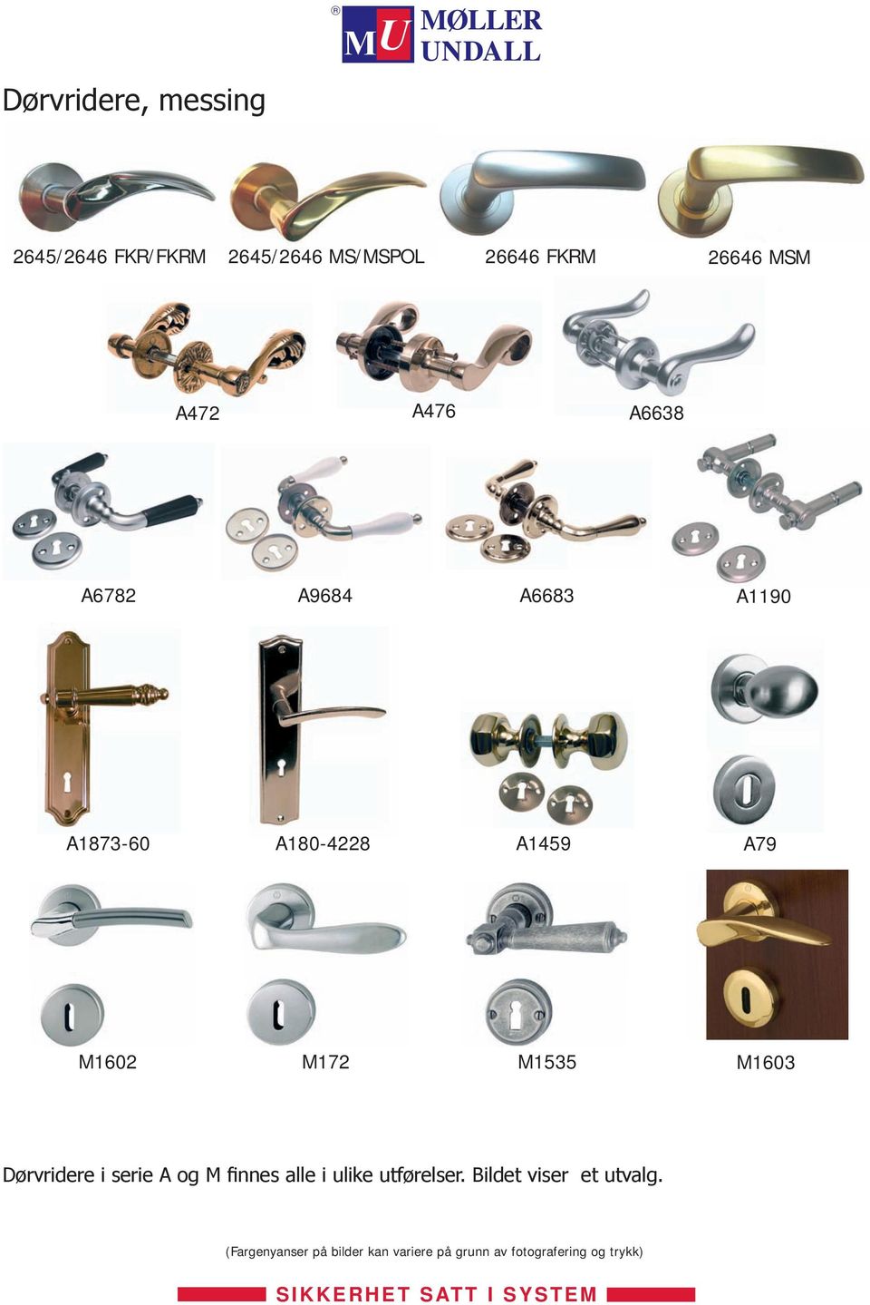 A1873-60 A180-4228 A1459 A79 M1602 M172 M1535 M1603 Dørvridere