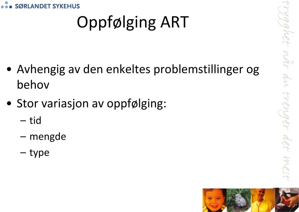 problemstillinger og behov