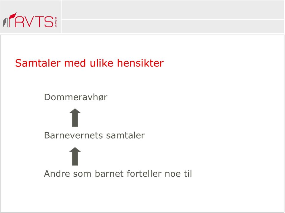 Barnevernets samtaler