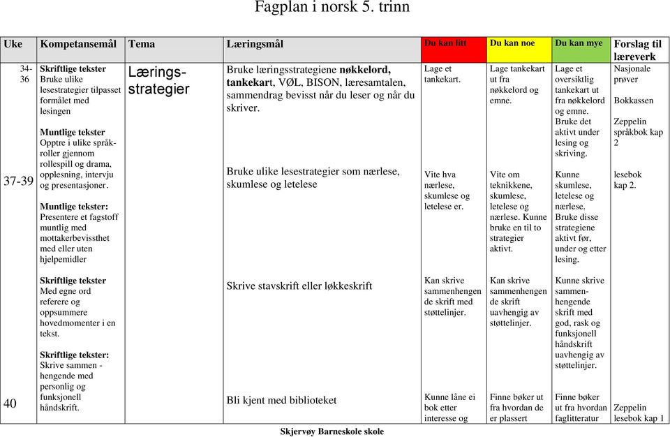 tankekart, VØL, BISON, læresamtalen, tankekart. ut fra prøver sammendrag bevisst når du leser og når du emne. Bokkassen skriver.