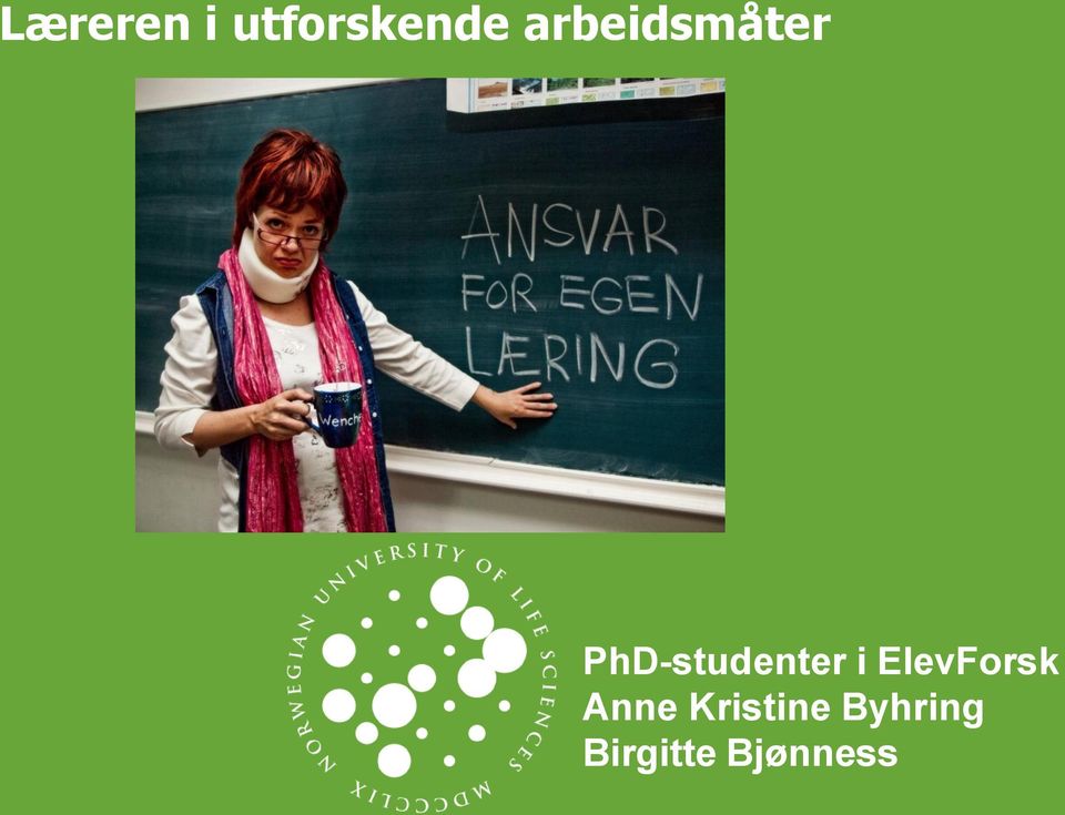 PhD-studenter i