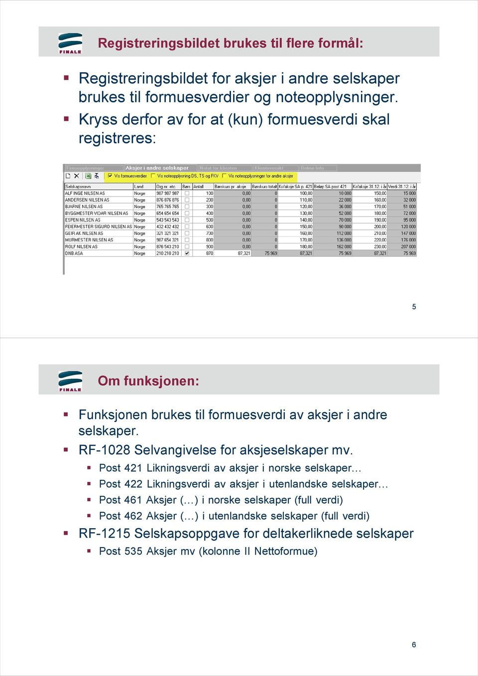 RF-1028 Selvangivelse for aksjeselskaper mv.