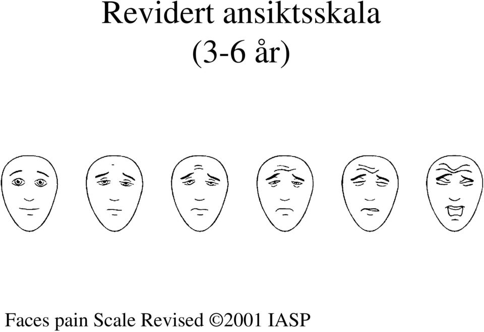 (3-6 år) Faces