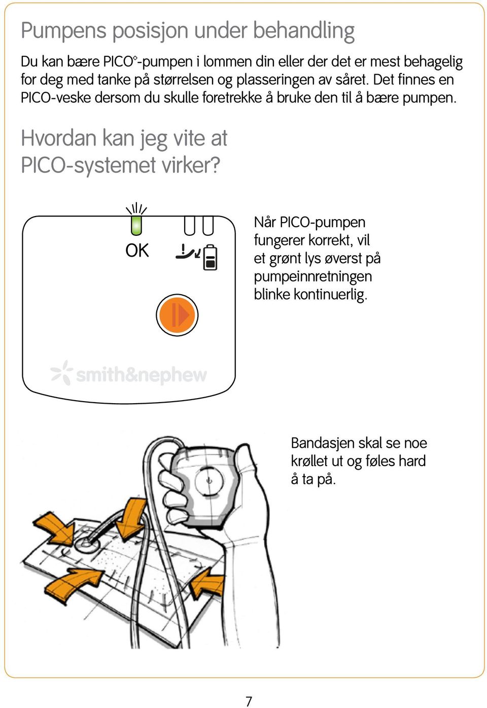 Det finnes en PICO-veske dersom du skulle foretrekke å bruke den til å bære pumpen.