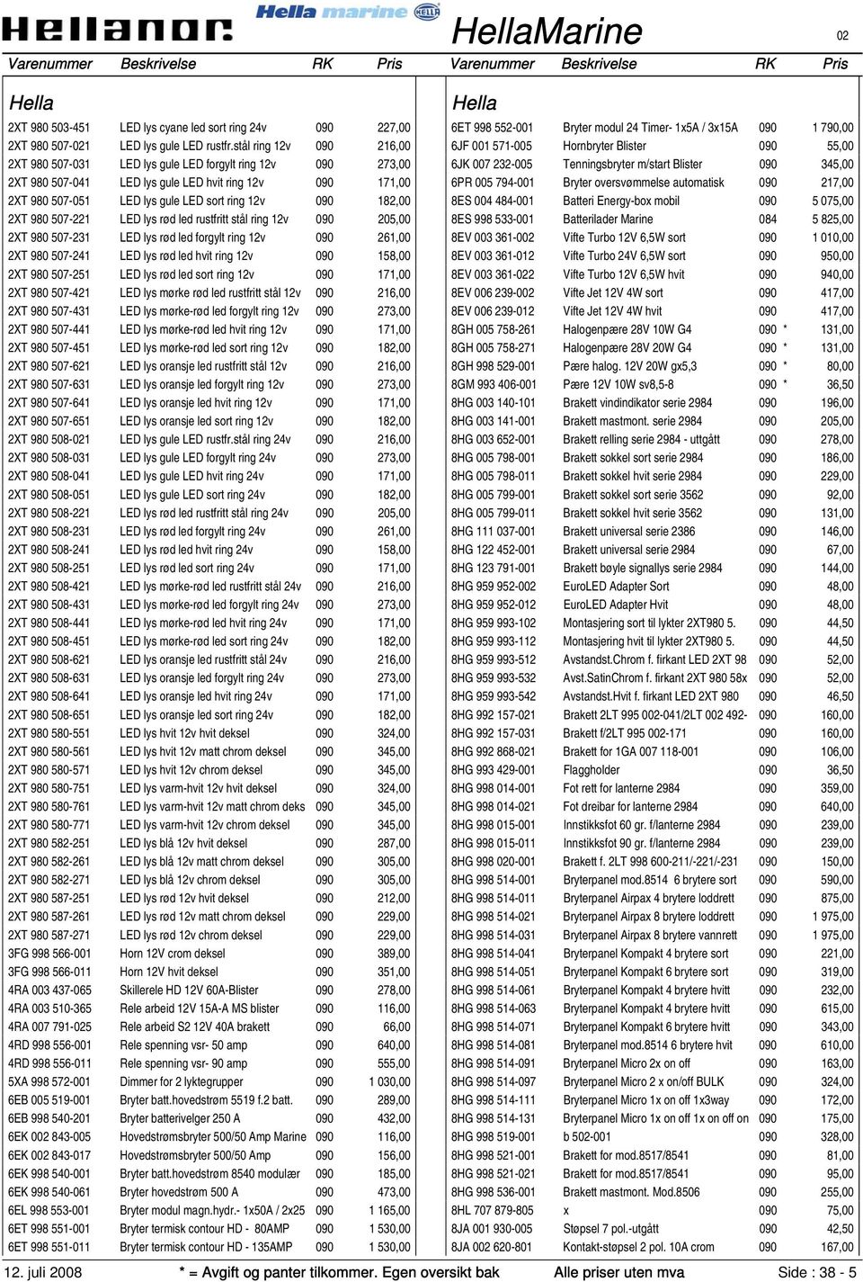 182,00 2XT 980 507-221 LED lys rød led rustfritt stål ring 12v 090 205,00 2XT 980 507-231 LED lys rød led forgylt ring 12v 090 261,00 2XT 980 507-241 LED lys rød led hvit ring 12v 090 158,00 2XT 980