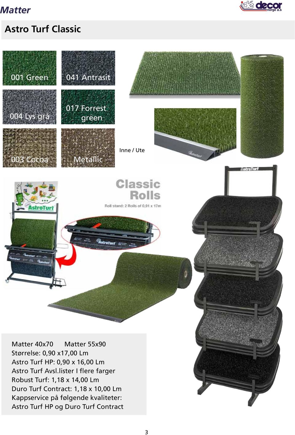 Lm Astro Turf Avsl.