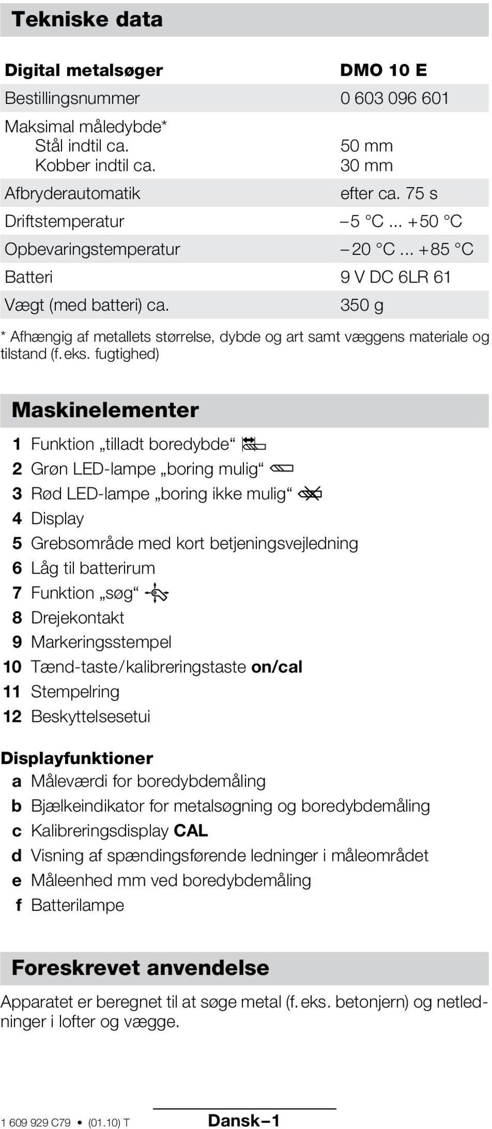 Operating instructions DMO 10 E. Bruksanvisning Brukerveiledningen  Käyttöohje. English. Dansk Svenska Norsk Suomi - PDF Free Download