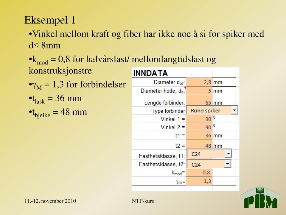 halvårslast/ mellomlangtidslast og