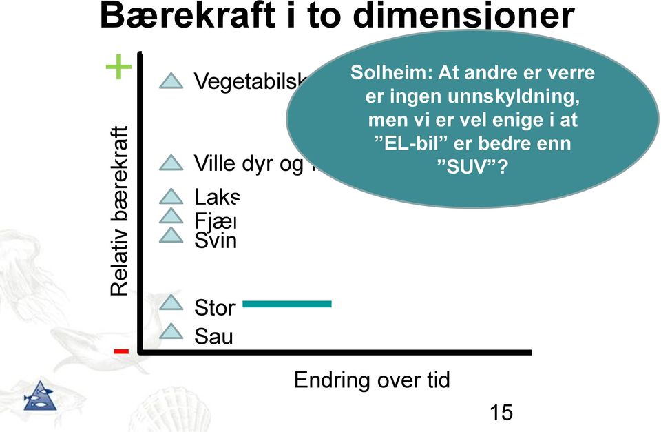 Solheim: At andre er verre er ingen unnskyldning, men vi