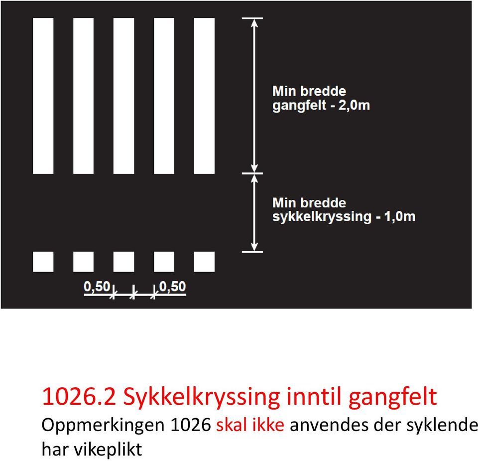 Oppmerkingen 1026 skal