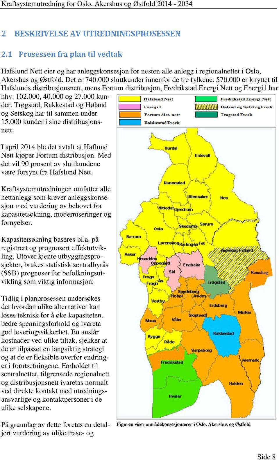 Trøgstad, Rakkestad og Høland og Setskog har til sammen under 15.000 kunder i sine distribusjonsnett. I april 2014 ble det avtalt at Haflund Nett kjøper Fortum distribusjon.