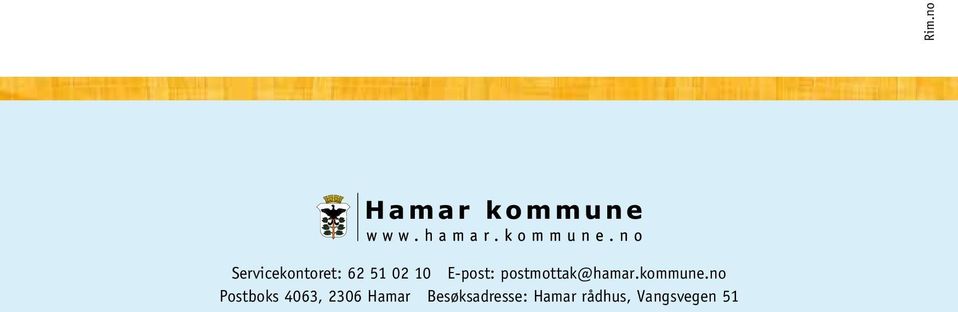 no Postboks 4063, 2306 Hamar