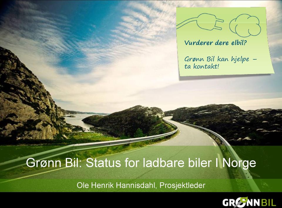 Grønn Bil: Status for ladbare