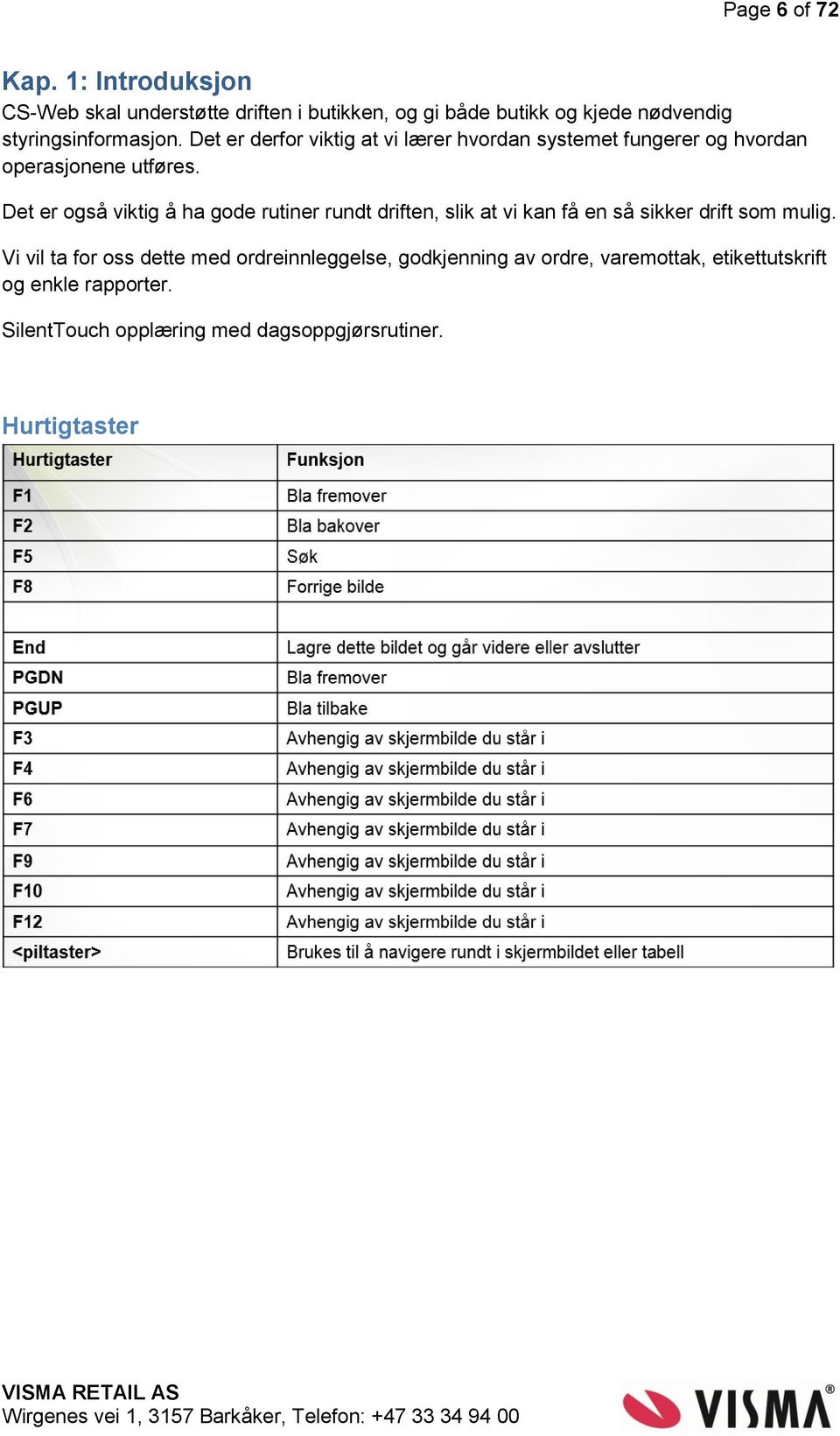 Det er derfor viktig at vi lærer hvordan systemet fungerer og hvordan operasjonene utføres.