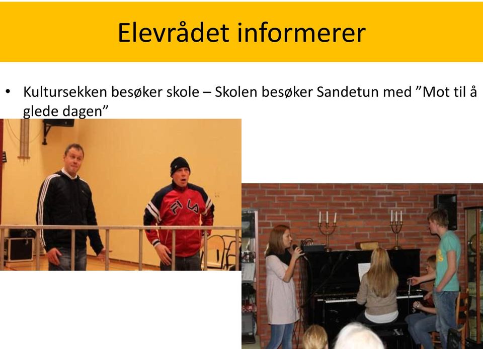 skole Skolen besøker