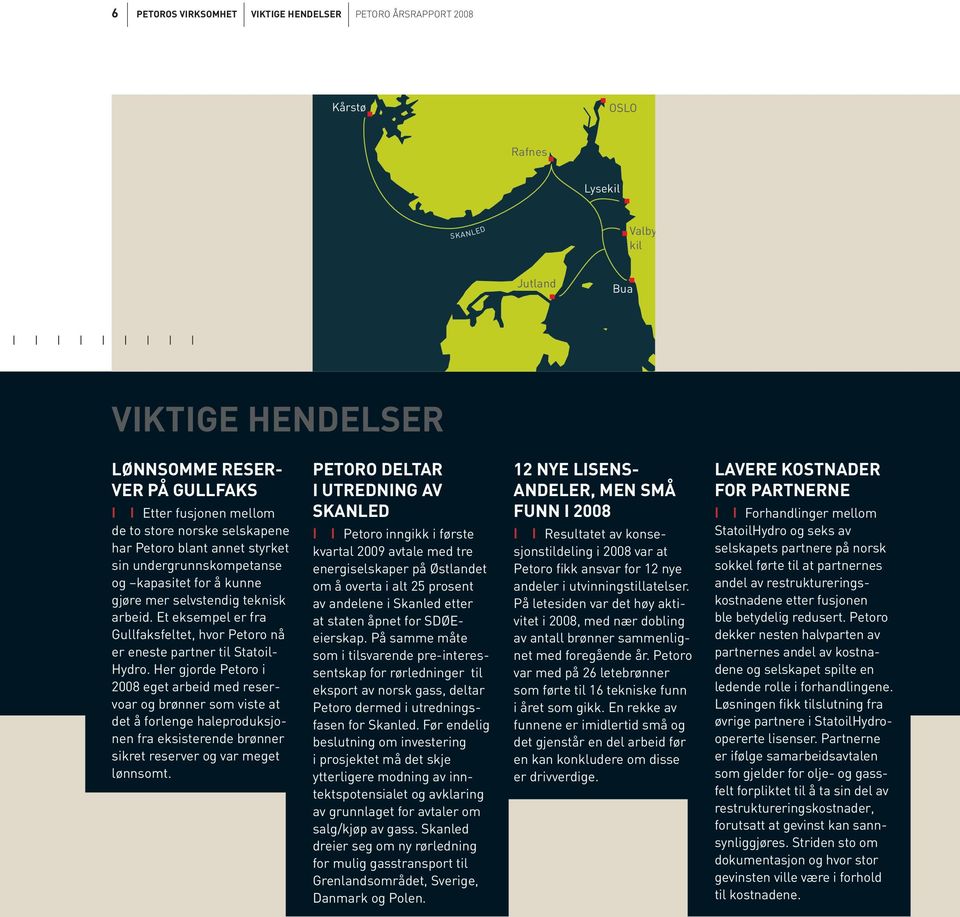 Et eksempel er fra Gullfaksfeltet, hvor Petoro nå er eneste partner til Statoil- Hydro.