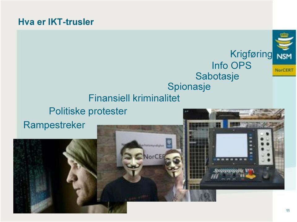 kriminalitet Politiske protester