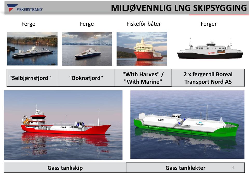 "Boknafjord" "With Harves" / "With Marine" 2 x