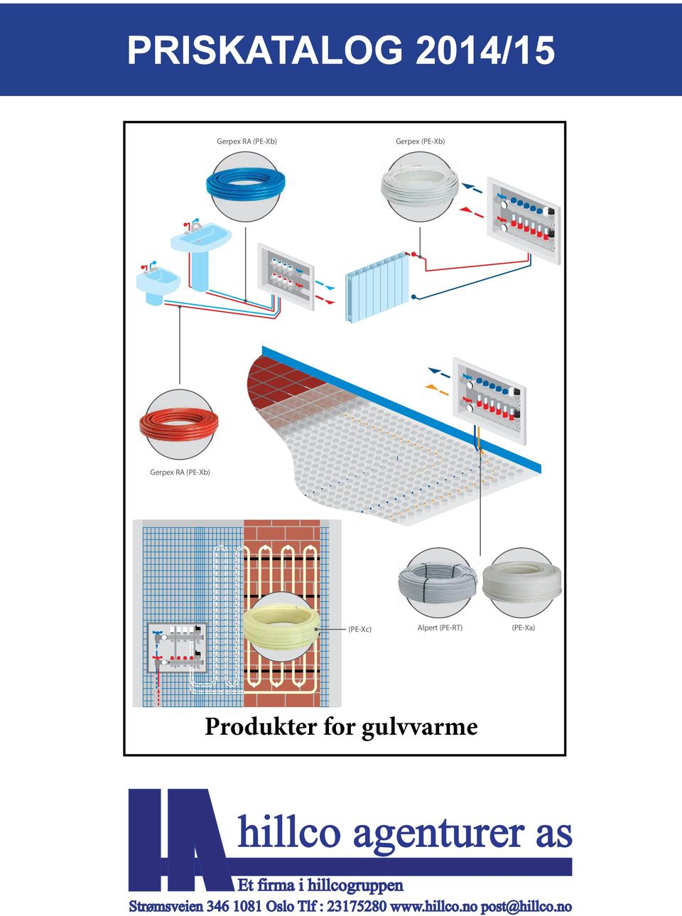 (PE-Xa) Produkter for gulvvarme Strømsveien 346