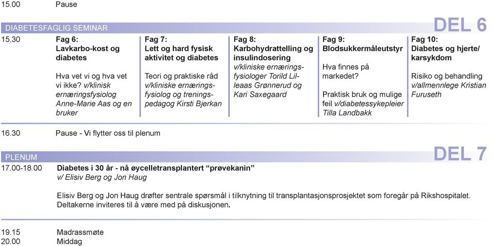 Karbohydrattelling og insulindosering v/kliniske ernæringsfysiologer Torild Lilleaas Grønnerud og Kari Saxegaard Fag 9: Blodsukkermåleutstyr Hva finnes på markedet?