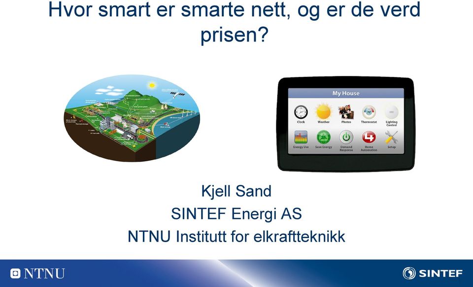 Kjell Sand SINTEF Energi AS