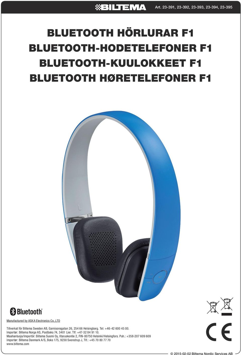 Bluetooth hörlurar F1 Bluetooth-hodetelefoner F1 Bluetooth ...