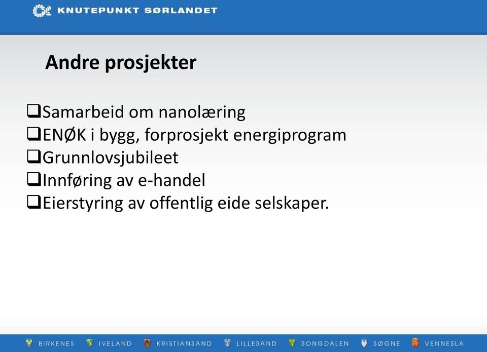 energiprogram Grunnlovsjubileet