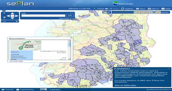 Nasjonal planportal To ulike delprosjekt som har til formål å bedre