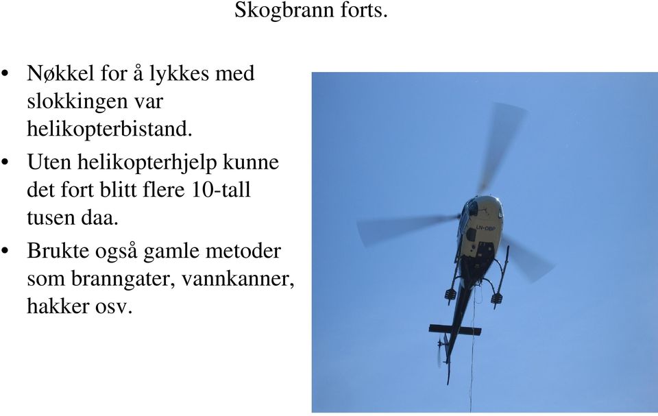 helikopterbistand.