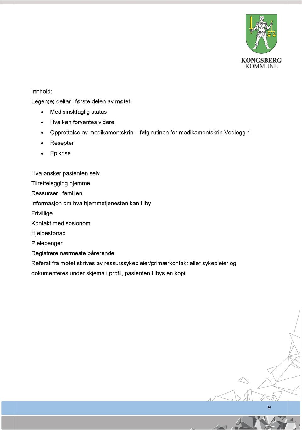 Palliasjon i Kongsberg kommune - PDF Free Download