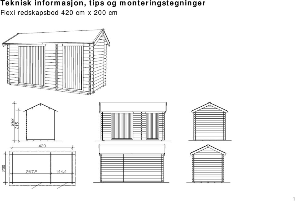 monteringstegninger